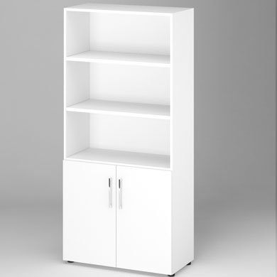 Шкаф высокий широкий комбинированный Secret 80H008 W3 alum