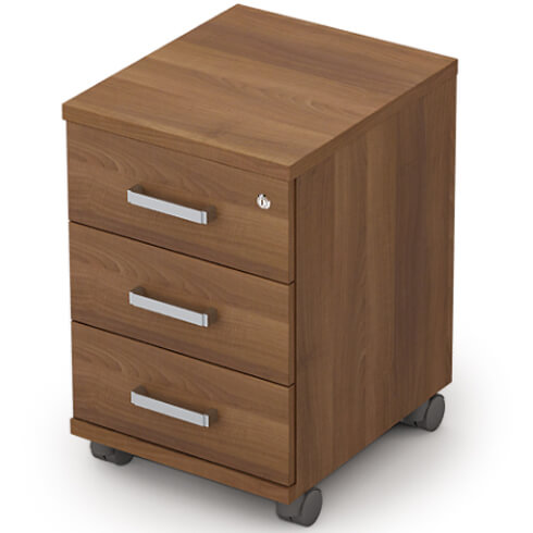 Тумба подкатная с замком и усиленными колесами Avance 6ТЗ.004/1