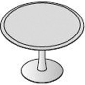 Переговорный стол круглый 120 см Iulio 158 510