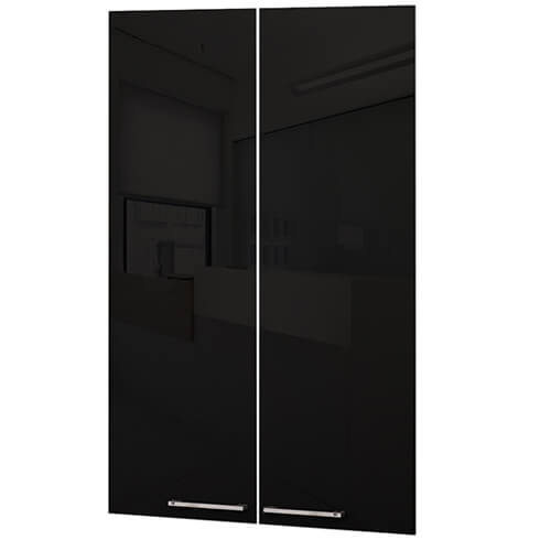 Двери для шкафа (черный глянец)   Taim-Max 4ФКС.008