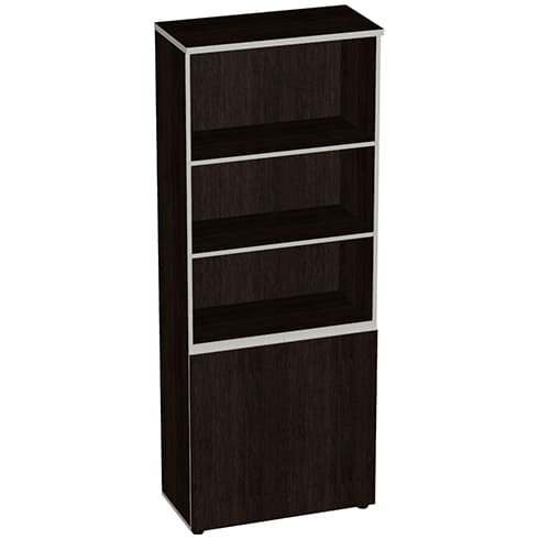 Шкаф широкий высокий комбинированный