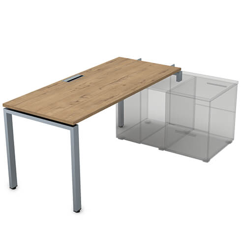 Начальный модуль Линейной системы Бенч 180х80 см 3 опоры СТН-П.985