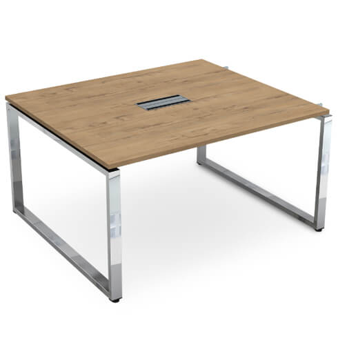 Начальный модуль стола для переговоров 160 см Gloss Line НСПН-О.928