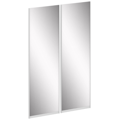 Комплект дверей Зеркало 2шт. для шкафа низкого L=1100мм Maris SH.ZZK-1.2