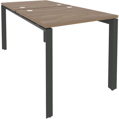 Рабочая станция 78х163 см Onix Metall-P O.MP-D.RS-2.0.8