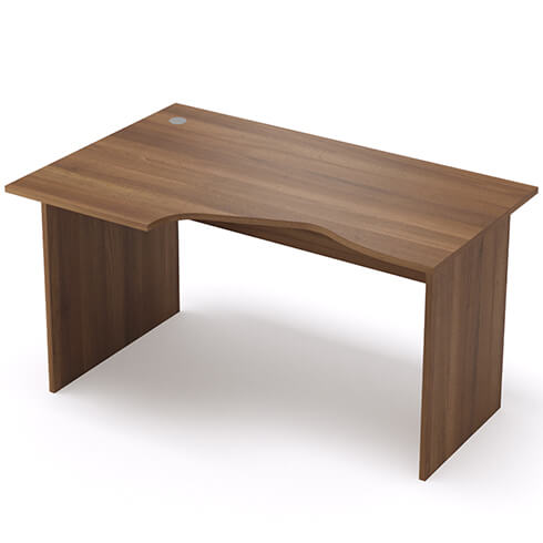 Стол криволинейный левый 140х90 см Стиль Alsav 2С.022