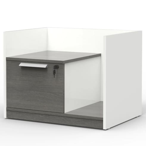 Тумба с 1 ящиком левая  DMA25L.090057