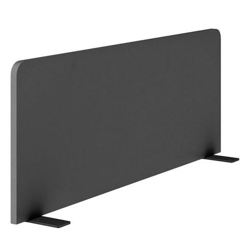 Экран стола 1200, ЛДСП в цв. Антрацит + крепление AKS166 (Антрацит) EVOLUTION EVL501W.ANT+AKS166