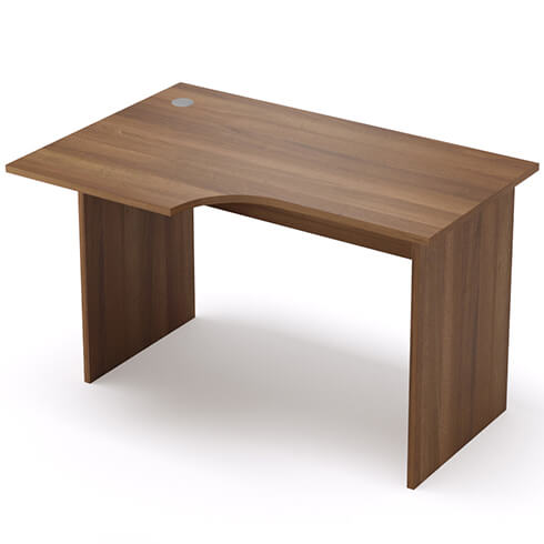 Стол криволинейный левый 120х80 см Стиль Alsav 2С.041