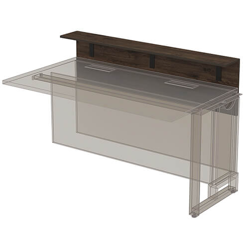 Надставка президиум 120 см Саммит (Summit) 16НПК.012.2