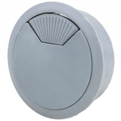 Заглушка под вырез на столе, врезается опционально Slim System ЗП-60