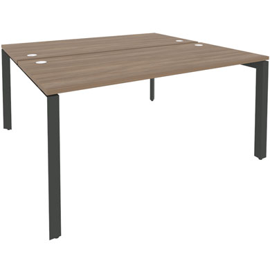 Рабочая станция 158х147 см Onix Metall-P O.MP-D.RS-2.4.7