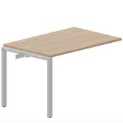 Приставной стол 118х78 см (2 громмета)   STNPG128