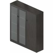 Шкаф комбинированный для бумаг и гардероб 145 см средний Sydney SD-53N