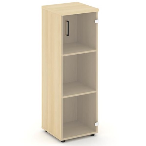 Шкаф средний узкий со стеклом  Стайл Проджект Некст (Style Project Next) SN.STU-205(R)