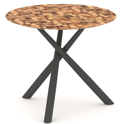 Стол переговорный круглый D=900мм  Оак (Oak) PR.C.SPRG-002.ME 