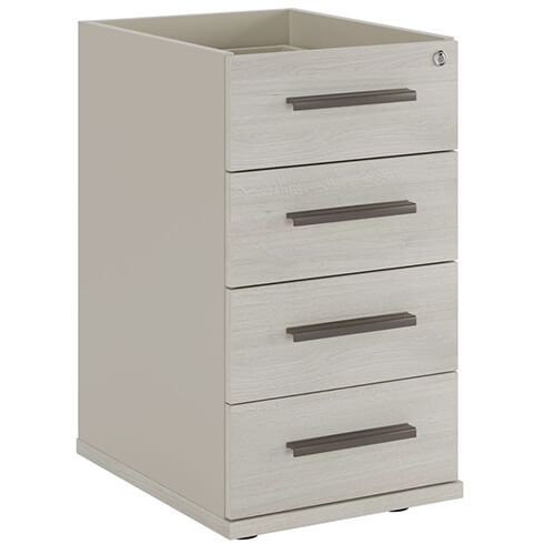 Тумба приставная без топа 4 ящика NLN363305