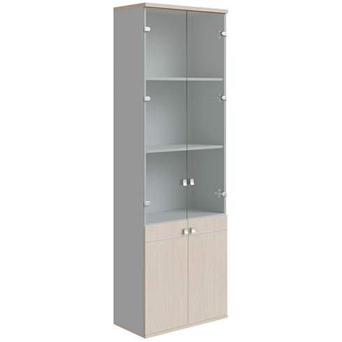 Шкаф для бумаг высокий cо стеклом Swift	 ZOM275500