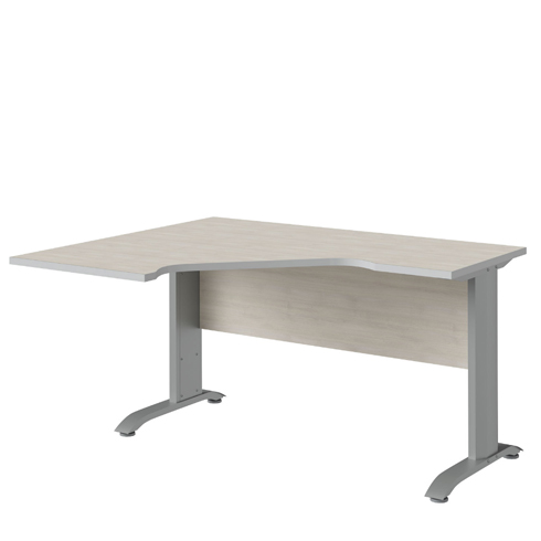 Стол офисный эргономичный левый 140 см на металлокаркасе (необходима опора или приставная тумба) Swift	 SWF274154