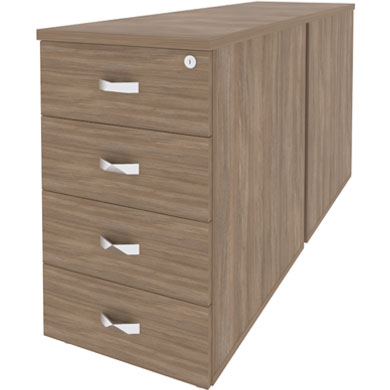 Тумба двойная приставная 147 см Onix Wood O.TPO-2.7