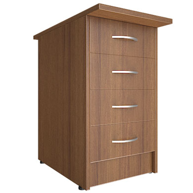 Тумба приставная по глубине 72 см Slim System А.ТП-4.2F