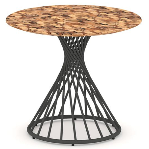 Стол переговорный круглый D=900мм Оак (Oak) PR.C.SPRG-001.ME 