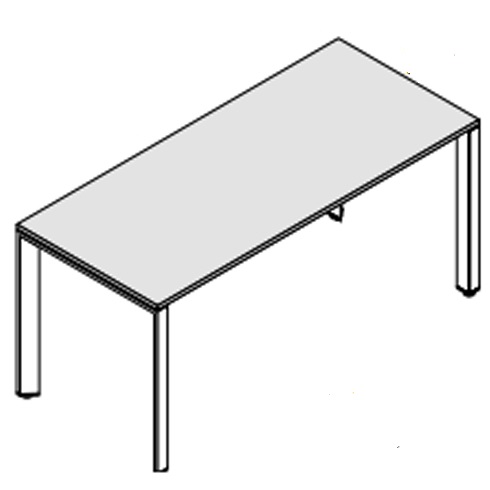 Рабочий стол с П-образными опорами  5-th Element 173045