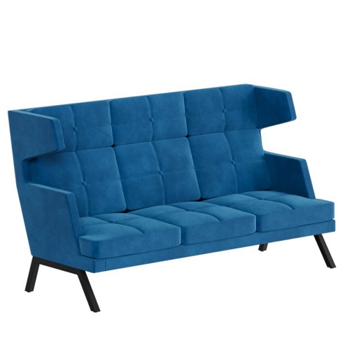 Диван трёхместный высокий Aldo    ALDB-03