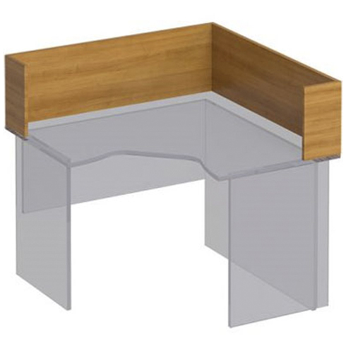 Настольная перегородка 118х118 см Формула СТ ФР 422