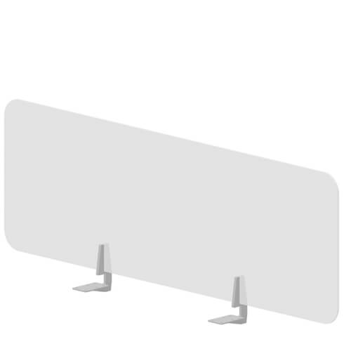 Фронтальный экран Plexi для стола 118 см (с кронштейнами)     Домино (Domino) UPSFS118 Domino New
