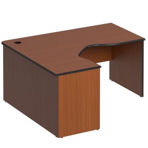 Стол письменный эргономичный левый 160 см ДР 140