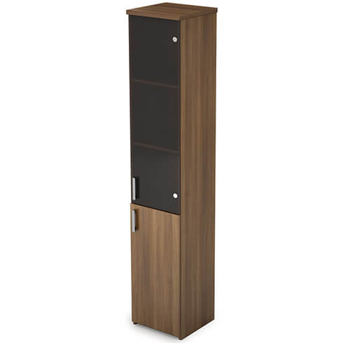 Шкаф узкий высокий комбинированный Стиль Alsav 2П.005.3