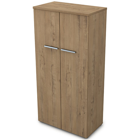 Шкаф высокий 165 см закрытый (2 двери ДСП) 9Ш.004.1