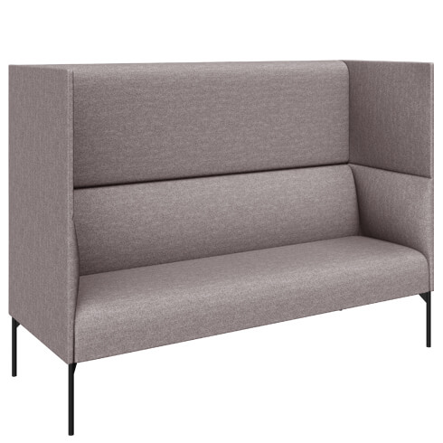 Офисный диван 3-х местный высокий Бридж Эрголюкс Brd3H-2