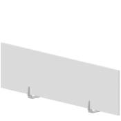 Фронтальный экран 140 см для стола bench (меланин) UMSFBE140