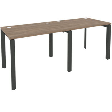 Рабочая станция 196х72 см Onix Metall-P O.MP-RS-2.1.7