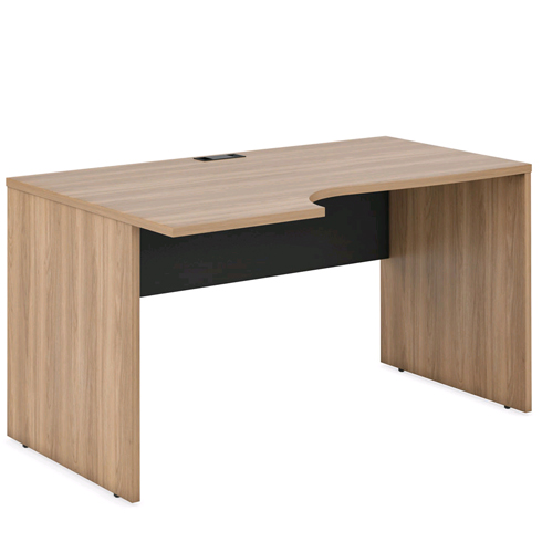 Стол криволинейный левый 140 см  EVOLUTION EVL168SX