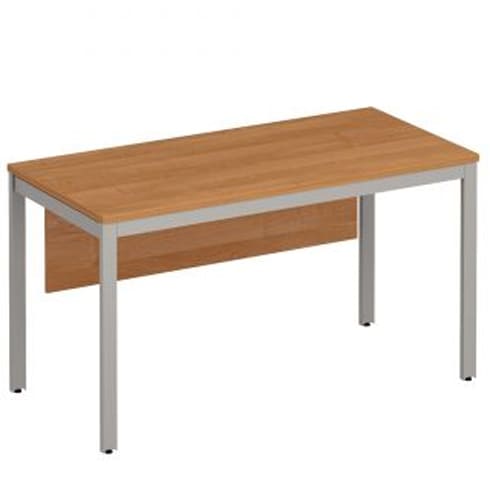 Стол письменный прямой 160х67 см опоры МП2 с экраном ДСП Формула СТ ФР 159