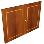 Пара низких деревянных дверей для шкафа Art&Luxe 01181 LX