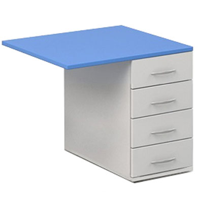 Тумба приставная с увеличенным топом 80х55 см Эдем-2 Э-26.1+Э-26.2