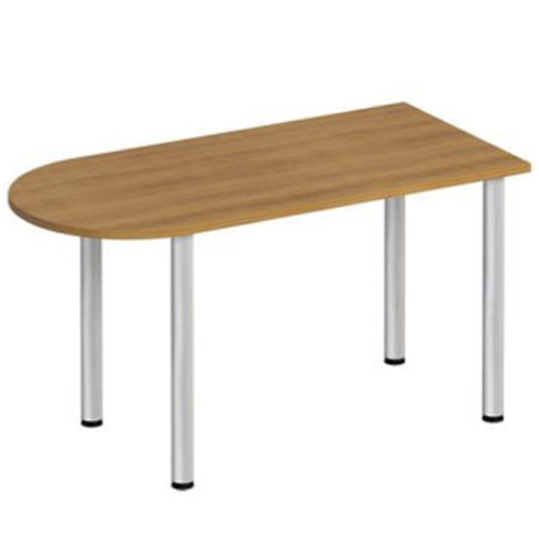 Стол полукруглый 140х67 см опоры МХ Формула СТ ФР 2101