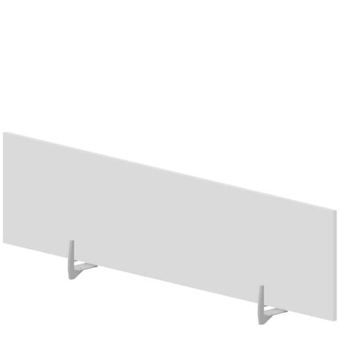 Фронтальный экран 160 см для отдельного стола (меланин) UMSFS160