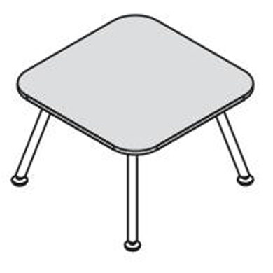 Столик кофейный квадратный 60 см 70`s Seventies 170135