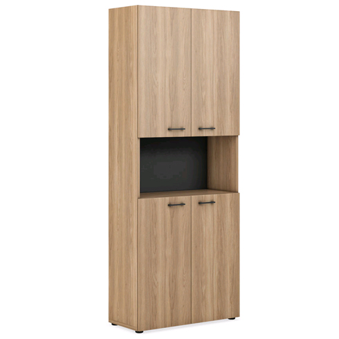 Шкаф для документов 4 двери с нишей 800х2050 см EVOLUTION EVL404