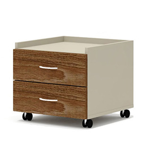 Мобильная тумба 2 ящика W-18