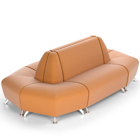 Офисный диван Интер Хром