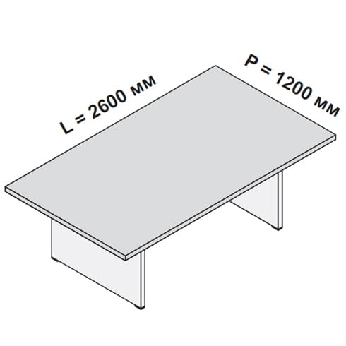 Офисный стол для переговоров Delta Evo 155252