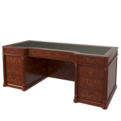 Стол руководителя (кожа), матовый 01121