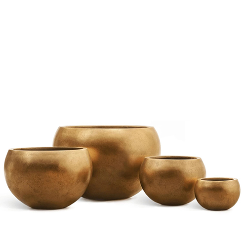 Кашпо Effectory Metall полусфера 22 см