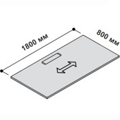 Столешница 180х80 см с top access 5th element system 152 399